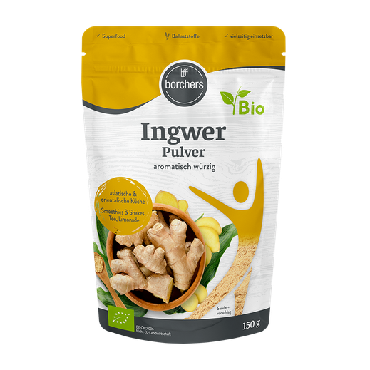 borchers Ingwer Piulver 150 g im Standbeutel
