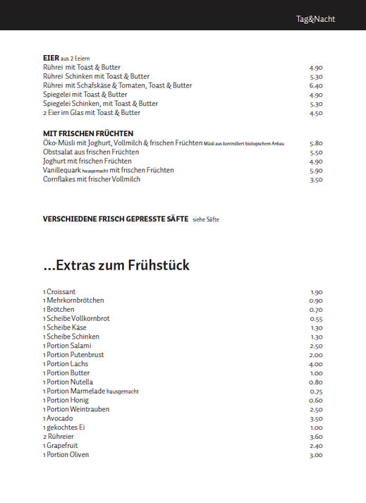 Frühstück - Schwarzes Café Berlin Frühstück - Schwarzes Café Berlin