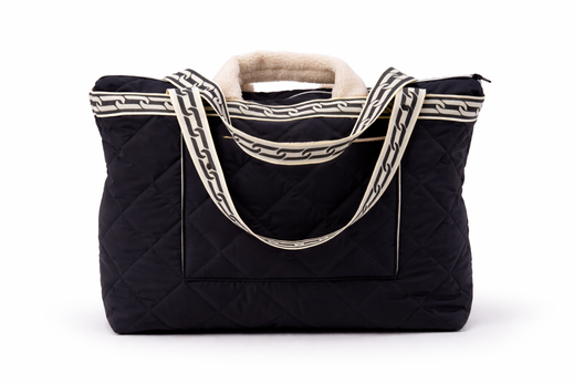 XL Schopper Teddy Tasche schwarz gesteppt www.canenya.de