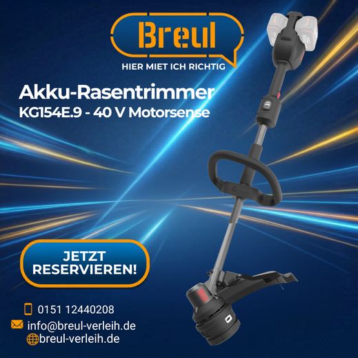 Kress Akku-Rasentrimmer KG154E.9 mieten
