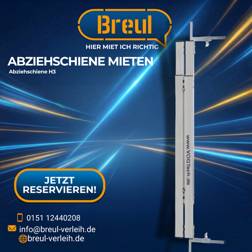 Vogt Abziehschiene H3 mieten
