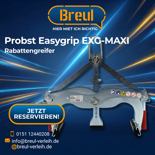 Rabatten- und Bordsteingreifer mieten