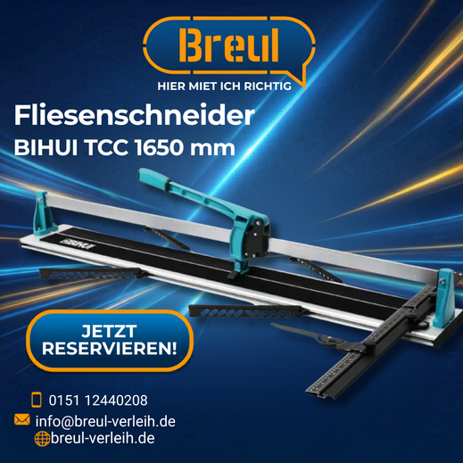 BIHUI Fliesenschneider 1650 mm mieten