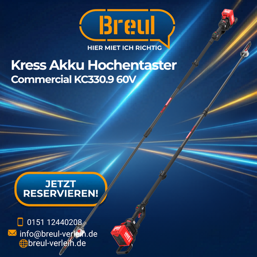 Kress Akku-Hochentaster KC330.9 mieten