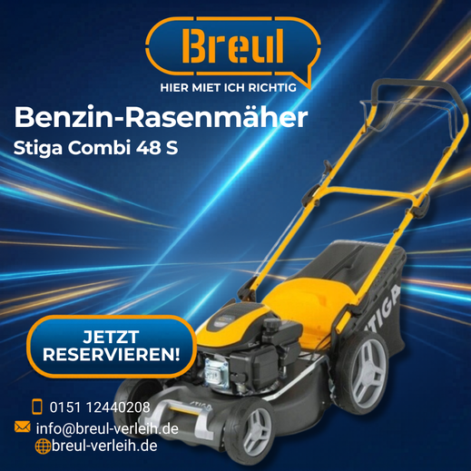 STIGA Combi 48 S Benzin-Rasenmäher mieten
