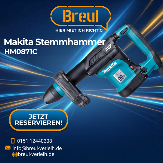 Makita Stemmhammer HM0871C mieten