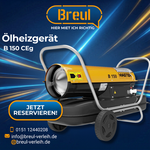 Ölheizgerät B 150 CEG mieten