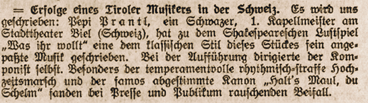 Innsbrucker Nachrichten – 18. Mai 1922