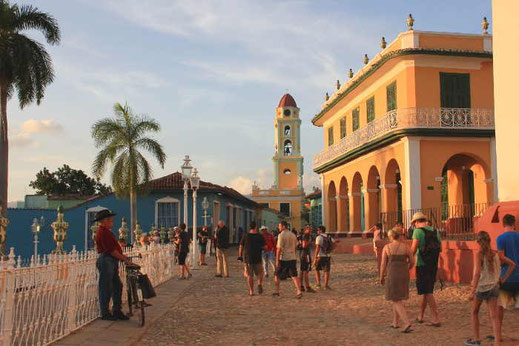 Stadtplatz von Trinidad auf Kuba