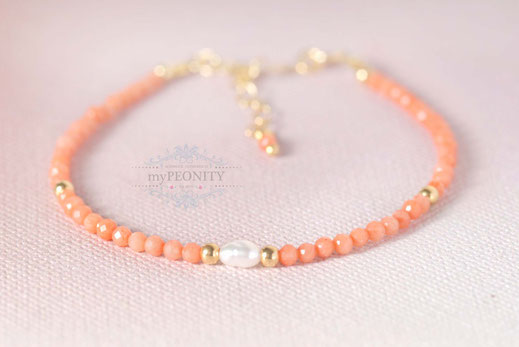 Mini Seed Korallenperlen Armband