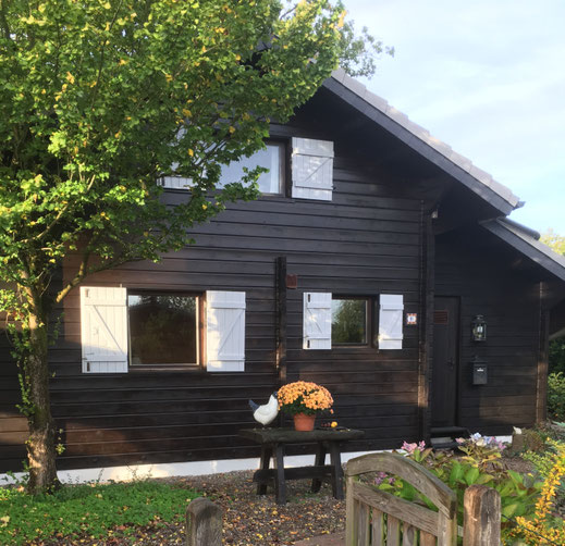 Blockhaus Güster Frontansicht