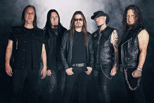 Queensrÿche gilt mit mehr als 20 Millionen verkaufter Alben als "Big Player" der US-amerikanischen Metal-Szene. Am 2. Juli wird die Band im Lindauer "Club Vaudeville" erwartet. Foto: Promo