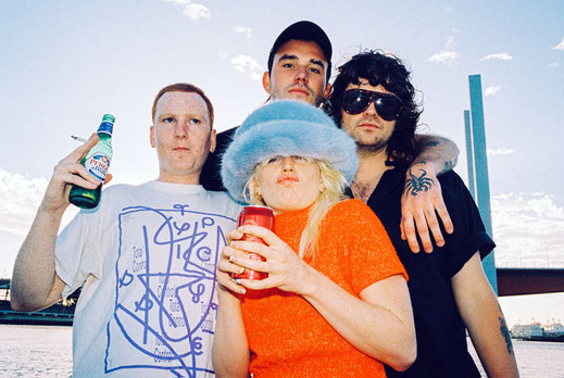 Bei der australischen Band Amyl & The Sniffers verschwimmt die Grenze zwischen Punk- und Garage-Rock. Foto: Promo