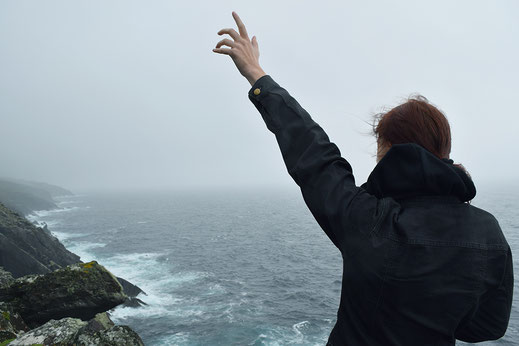 No line on horizon - who wouldn't be afraid? (Dingle Peninsula, Irland 2016)