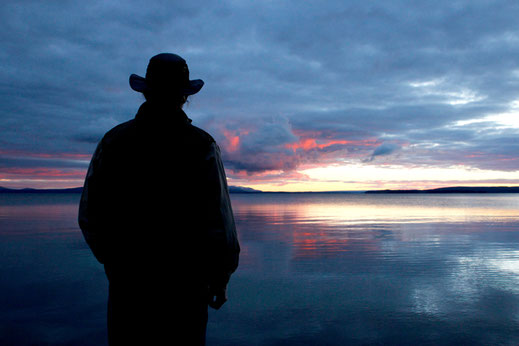 Yellowstone Lake, Wyoming, Cowboy
