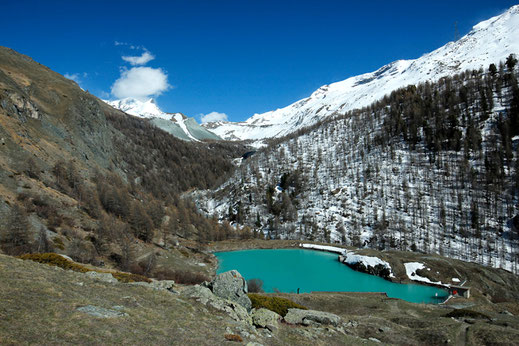 Mosjesee, 5-Seenweg, Zermatt, Matterhorn, Gletschersee, Schweiz