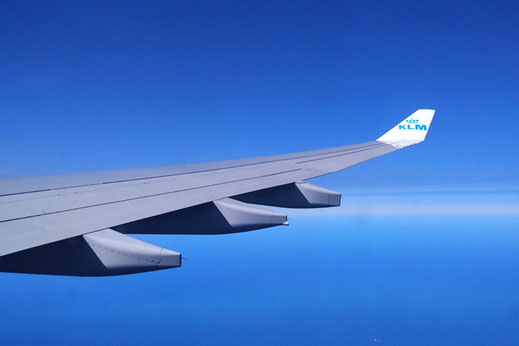 Airplane delays, flying KLM