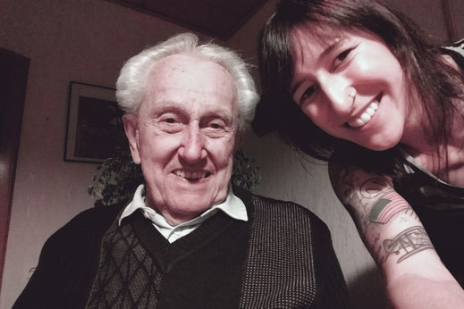 Grandpa, family, Christmas