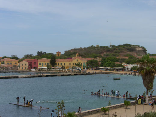 Der Hafen von Gorée