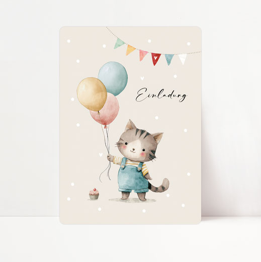 Einladungskarte Kindergeburtstag prinzessin