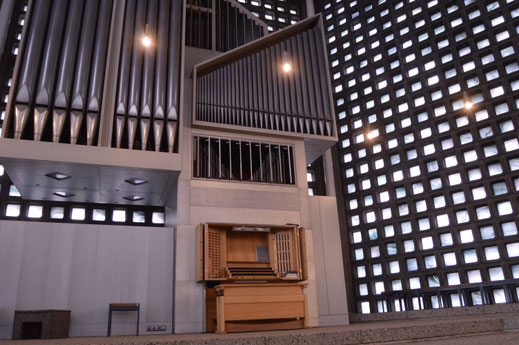 Die Alfred-Führer-Orgel (1970) in St. Josef Cloppenburg | Foto: Gabriel Isenberg, 2021