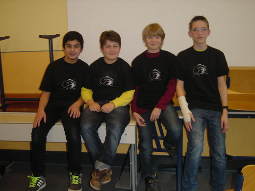 vlnr:Muhammed, Kay, Eric, Marcel