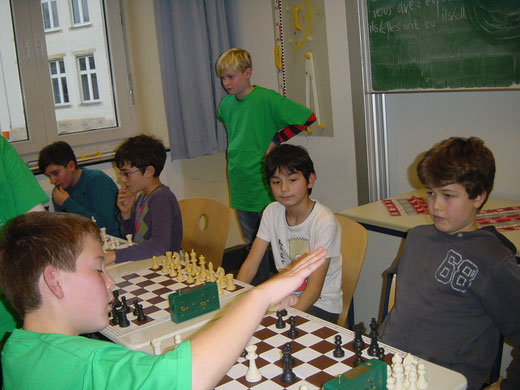 (v.l.n.r.): Tom-Jonas Werner, Ahmet Kültür, Mert Alkin und Kay Kersten