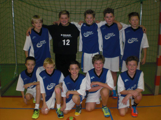 h.v.l.n.r.: Louis Montua, Jannik Büde, Lasse Hellemann, Paul Kompenhans, Paul Kaldyk v.v.l.n.r.: Max Grimm, Nick Spangenberg, Ben Schmidt, Jannis Rump, Moritz Abe