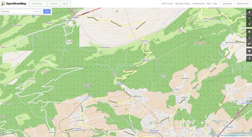 wanderkarte Jura