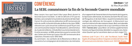 Côté Brest n° 569, 18 juin 2025