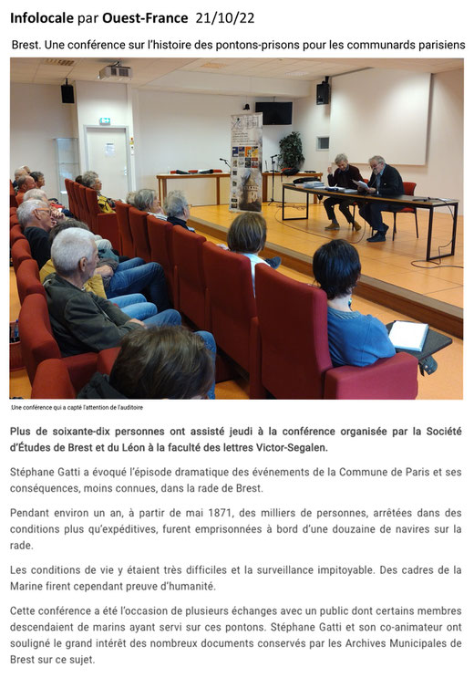 © Infolocale - Ouest-France, 21 octobre 2022