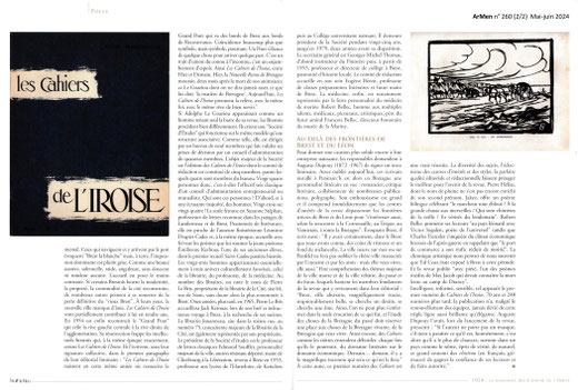 ArMen n° 260, mai-juin 2024