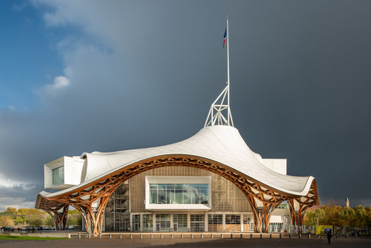 Centre Pompidou de Metz en lorraine - France 