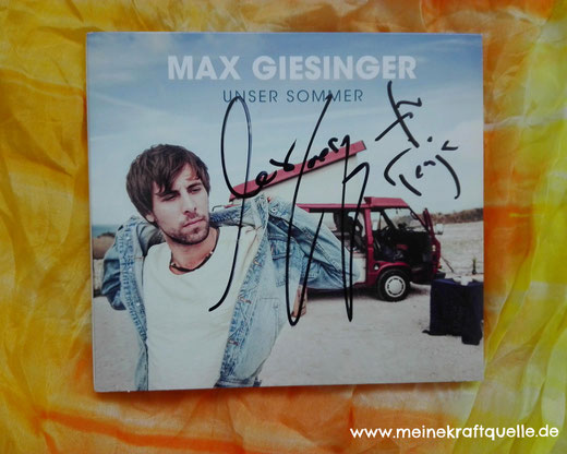 Max Giesinger, Meine Kraftquelle