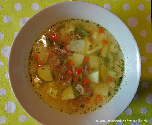 Suppe für die Seele, Kraftsuppe, Warmes bei Kaltem, Kraftquelle