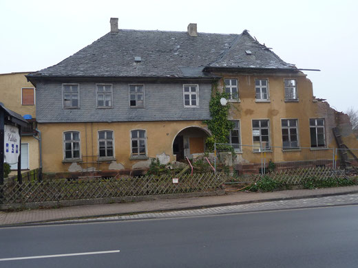 Abruch der ehemaligen Schule in Meineringhausen