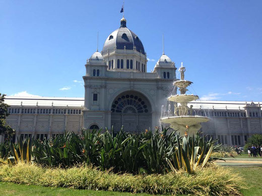 オーストラリア、メルボルンの王立展示館。とても素敵な建物でした！