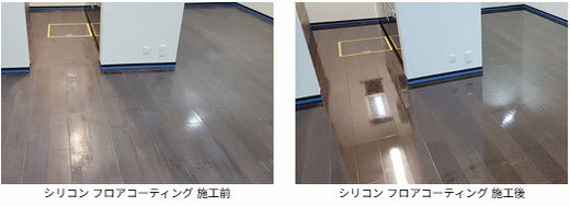 【埼玉県 蕨市】コーティング研磨除去・シリコンコーティングの施工（Before/After） 施工事例