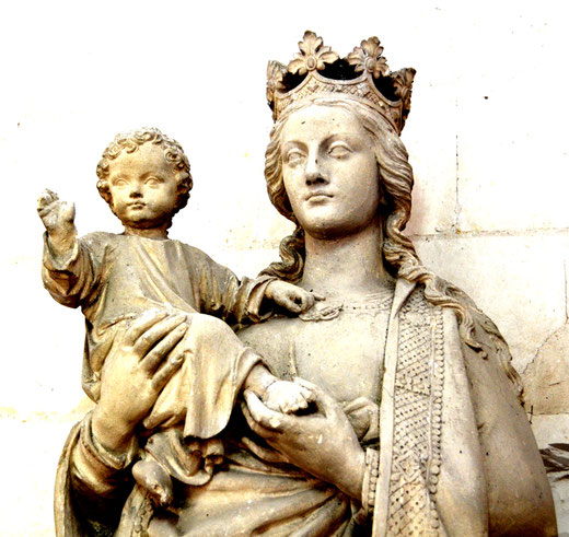 Vierge à l'Enfant- Abbatiale de Saint-Riquier