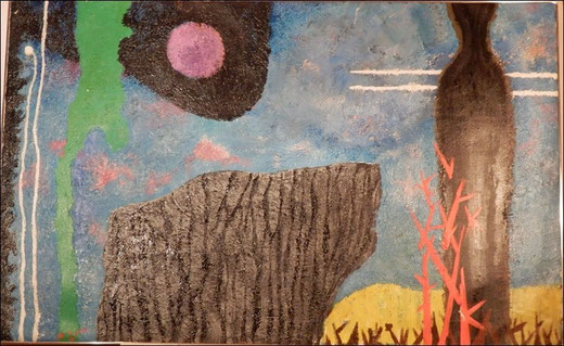 Conquest of the desert 1964, ca. 120 x 80 cm (VERKAUFT)