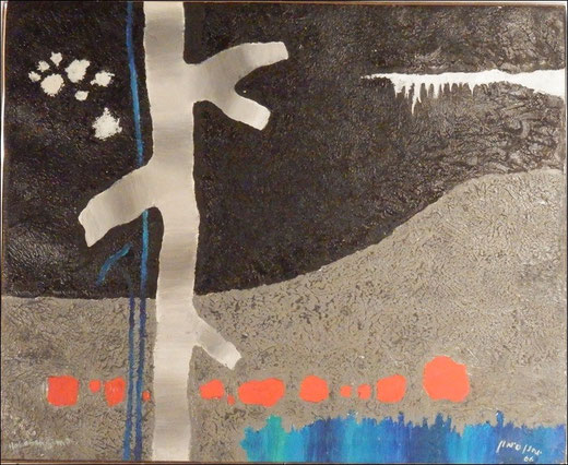 Stony world, 1966, ca. 65 x 50 cm (VERKAUFT)