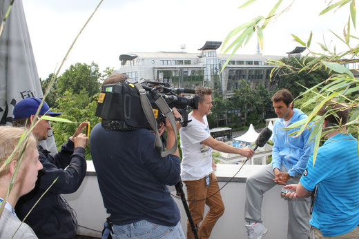Roger Federer, bet at home Open 2013, Hamburg, Juli 2013