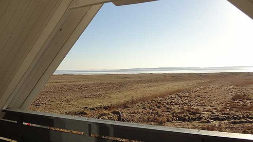 Ausblick vom Balkon