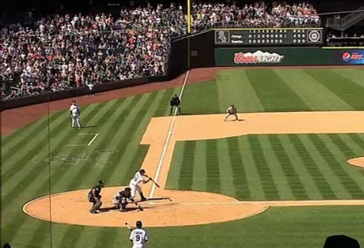 L'ultimo strike (check swing) chiamato dall'arbitro su Brendan Ryan che ha consegnato Philip Humber alla storia (foto tratta da MLB.TV - clicca sulla foto per il filmato)