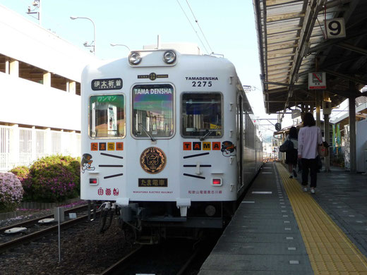 ５月１２日　和歌山電鉄和歌山駅にて撮影