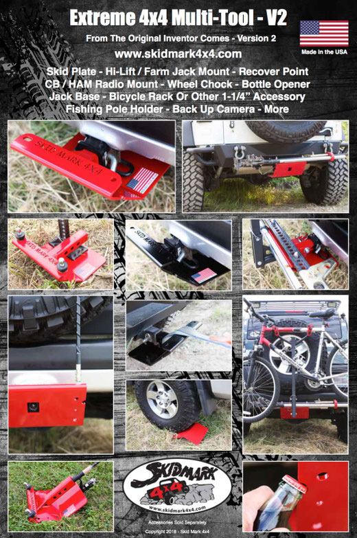 Hitch Skid Plates Skid Mark 4x4