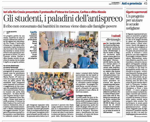 Articolo La Stampa