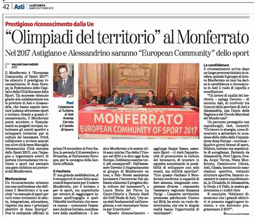 Articolo La Stampa