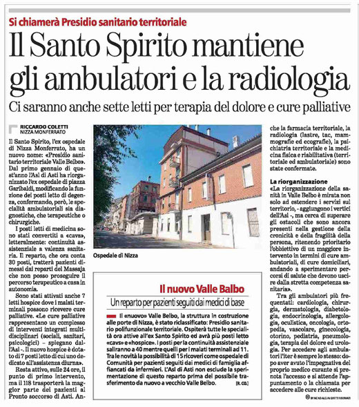 Articolo La Stampa