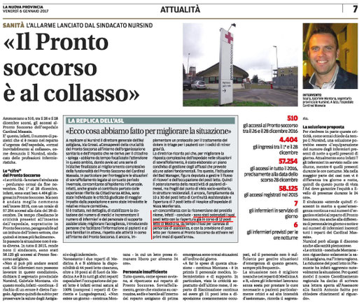 La Nuova Provincia del 6 gennaio 2017
